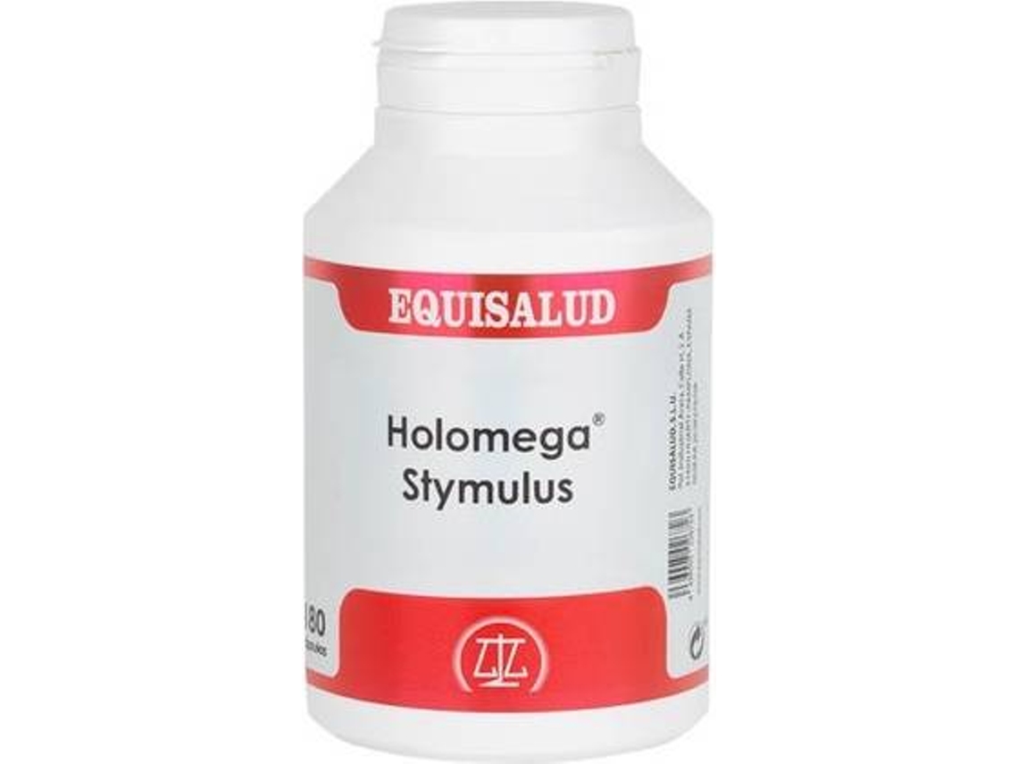Complemento Alimentar EQUISALUD Stymulus Holomega (180 cápsulas)