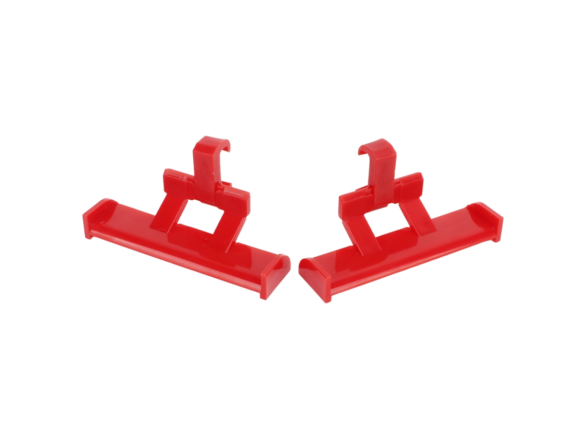 2 Piezas De Adornos Para Zapatos Con Cola Colgante, Accesorios Para Zapatos Con Agujeros Rojos Para Fiestas, Uso Diario, Trabajo, Escuela Y Vacaciones.