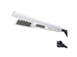 Plancha Volumizadora Profesional De Cerámica Com Turmalina, Ajuste De Temperatura E Cabo Giratório Para Adicionar Volume Ao Cabelo