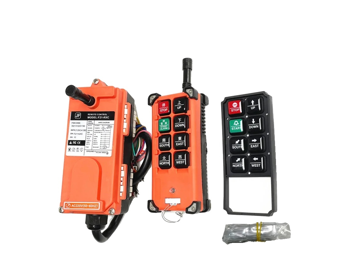 Controle Remoto Sem Fio, Proteção Ip65, Alcance De 100m, Bege