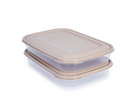 Tupperwares PLASTIC FORTE (25 x 18 x 8 cm - Plástico - Multicolor)