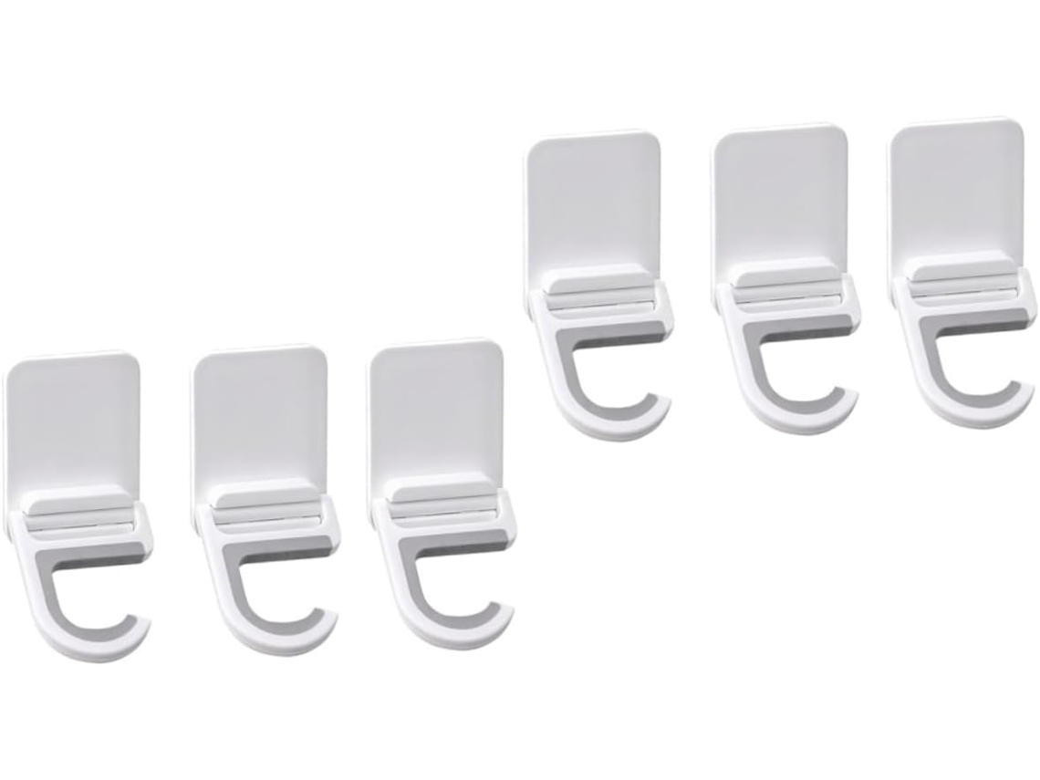 Soportes Autoadhesivos Escobas 6 Piezas Montaje Pared Requiere Perforación Cocina Máxima Capacidad Carga