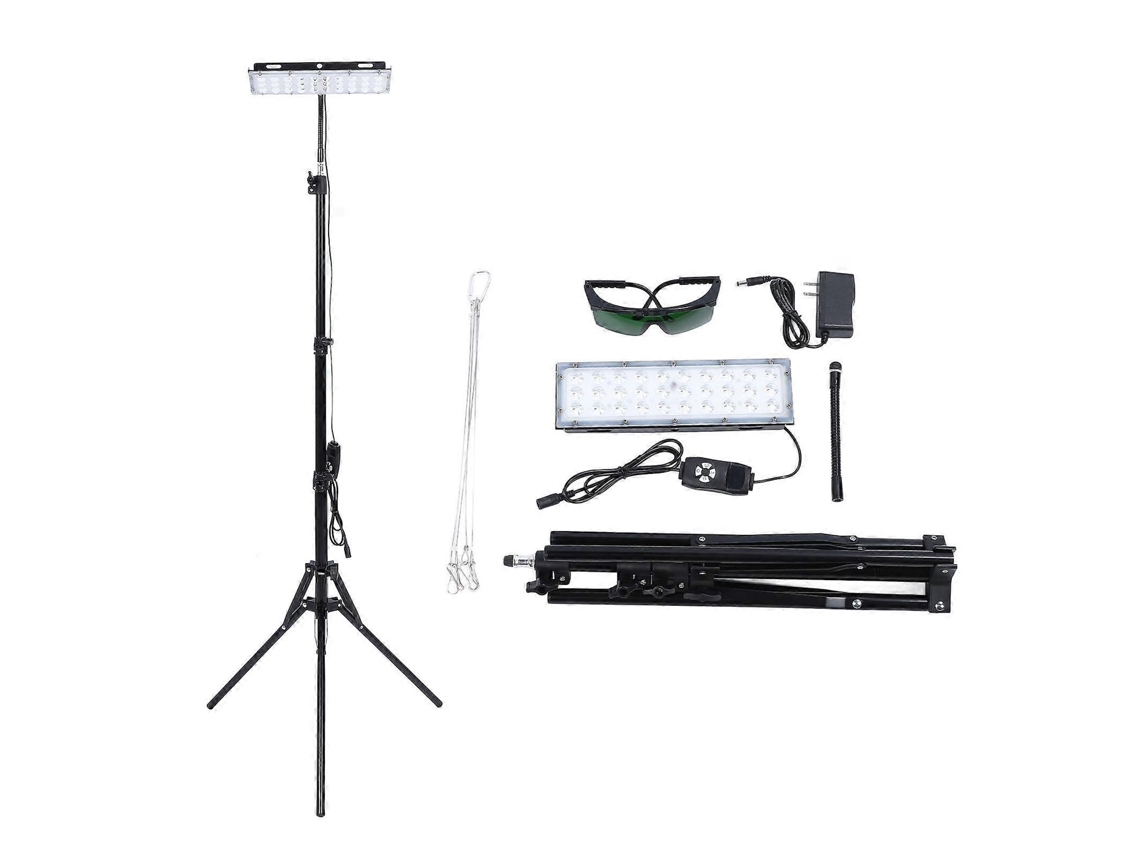 Lámpara de fisioterapia de 90 W, 90 LED, luz infrarroja roja con soporte triangular de CA
