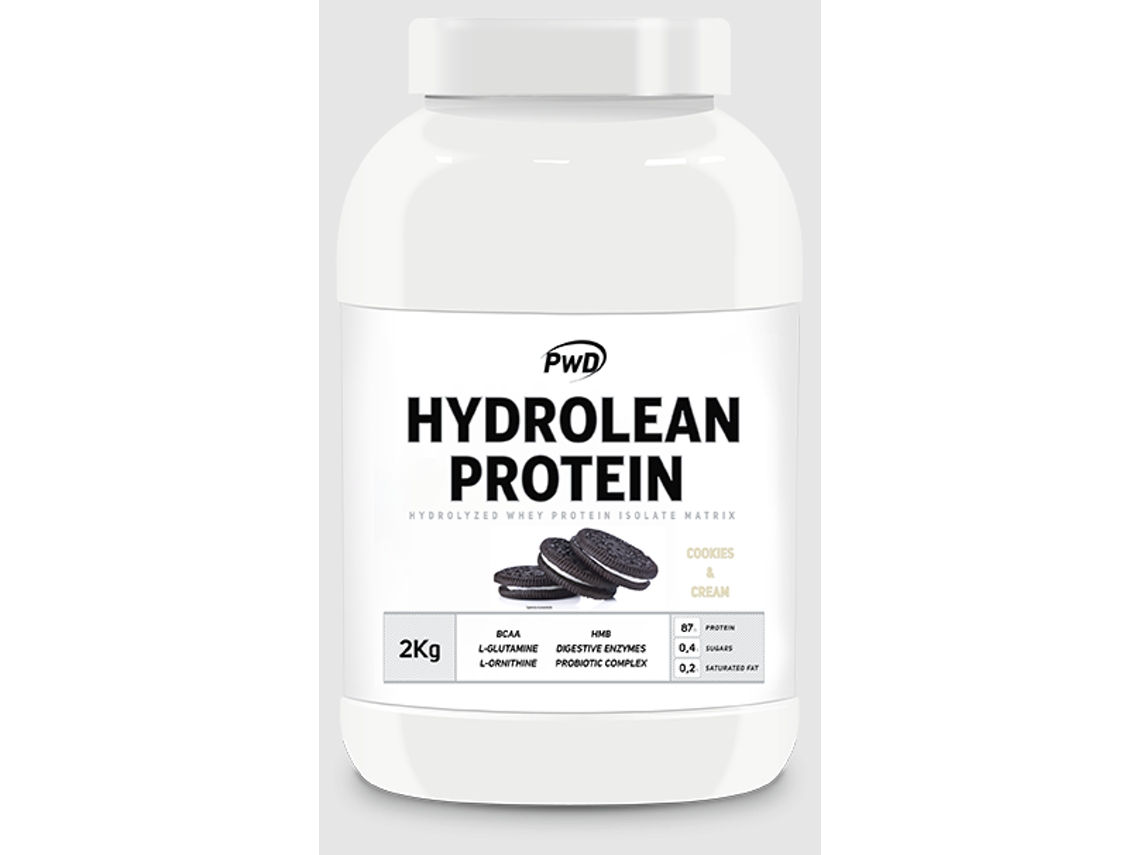 Hydrolean Protein Cookies Cream 2 Kg PWD NUTRITION