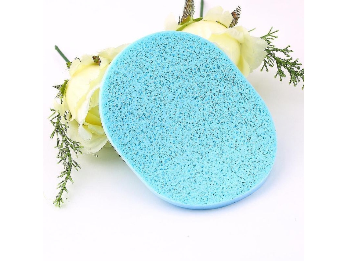 Esponja Facial De Compresión Suave Y Natural, 5 Piezas, Esponja Limpiadora Para Lavarse La Cara.