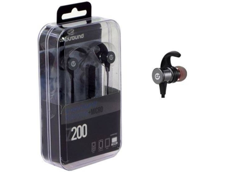 Auriculares con Cable COOLSOUND Z200 (In Ear - Micrófono - Negro)