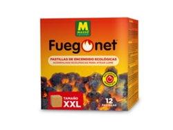 Masso fuegonet   12 pastillas xxl encendido ecologicas 231389