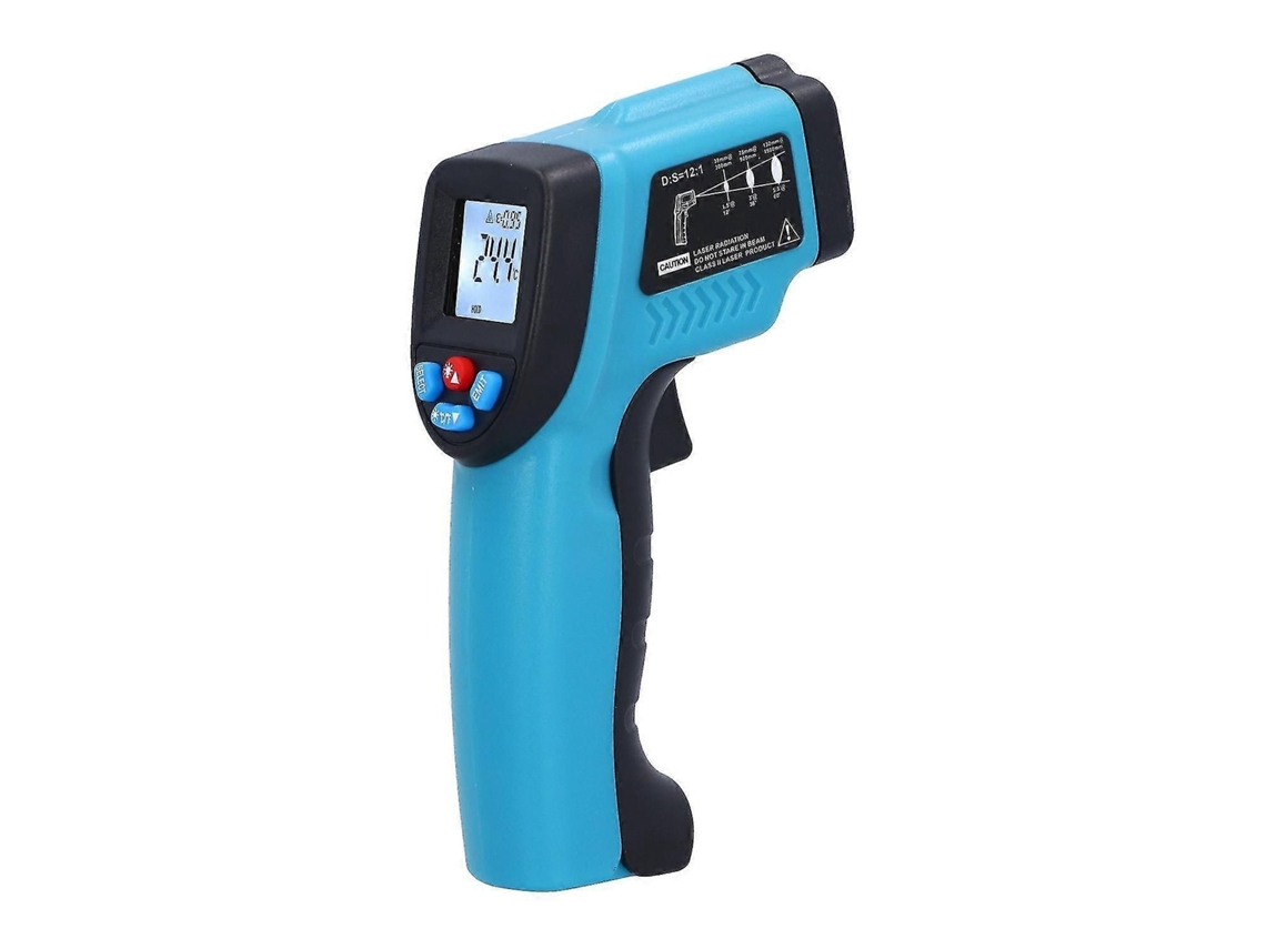 Termômetro Infravermelho Portátil Gm550, Testador De Temperatura Digital Sem Contato (ultramarino)