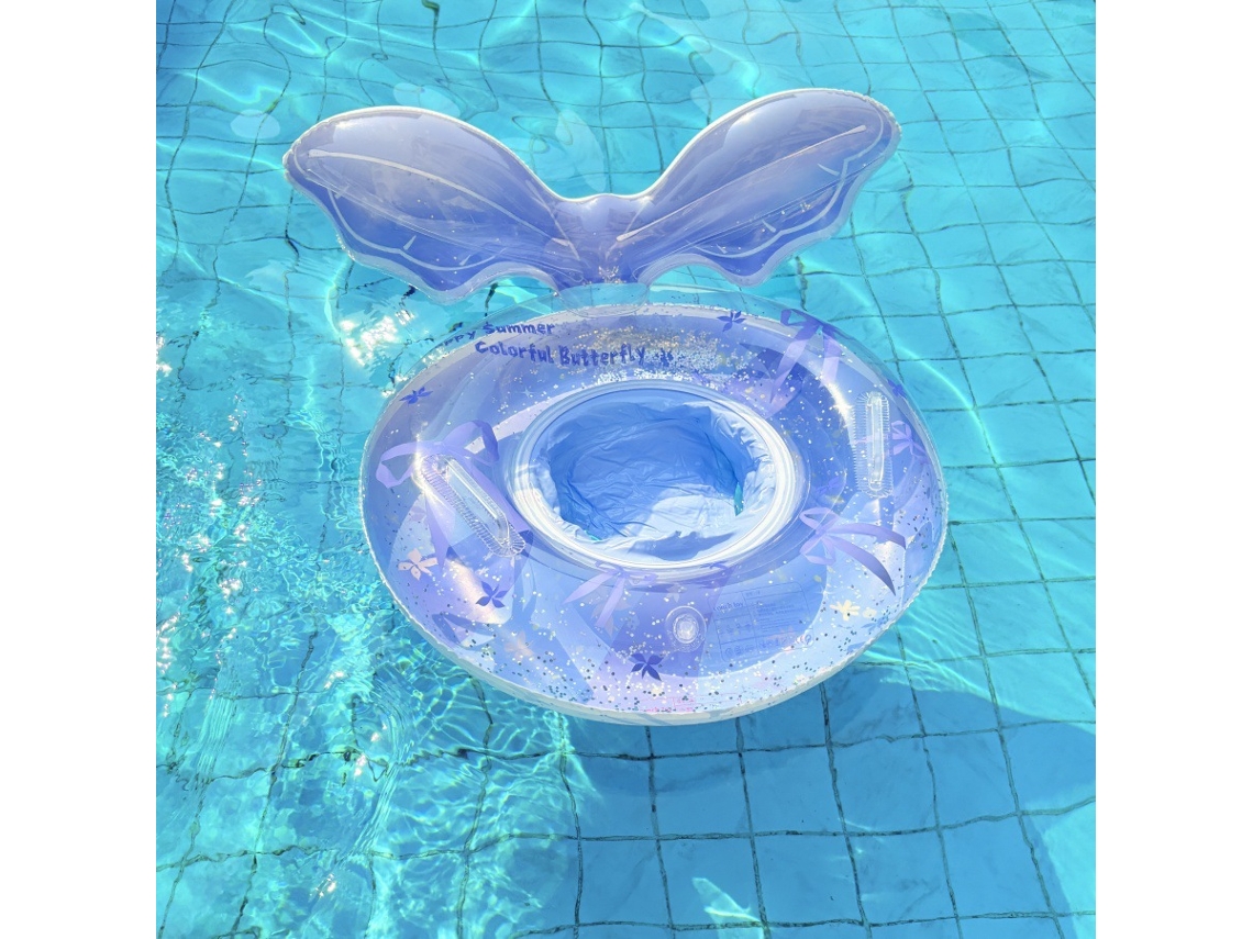 Flotador Infantil Inflable, Modelo Sirena, Ideal Para El Ocio Al Aire Libre En Verano, Resistente Y Antivuelco