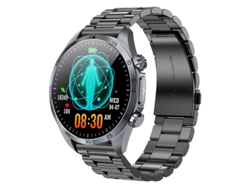 Smartwatch Com Chamada Bluetooth Tela Amoled Monitoramento De Sono E Pulso Ecg Oxigênio No Sangue Temperatura E Monitoramento De Saúde Yizhood