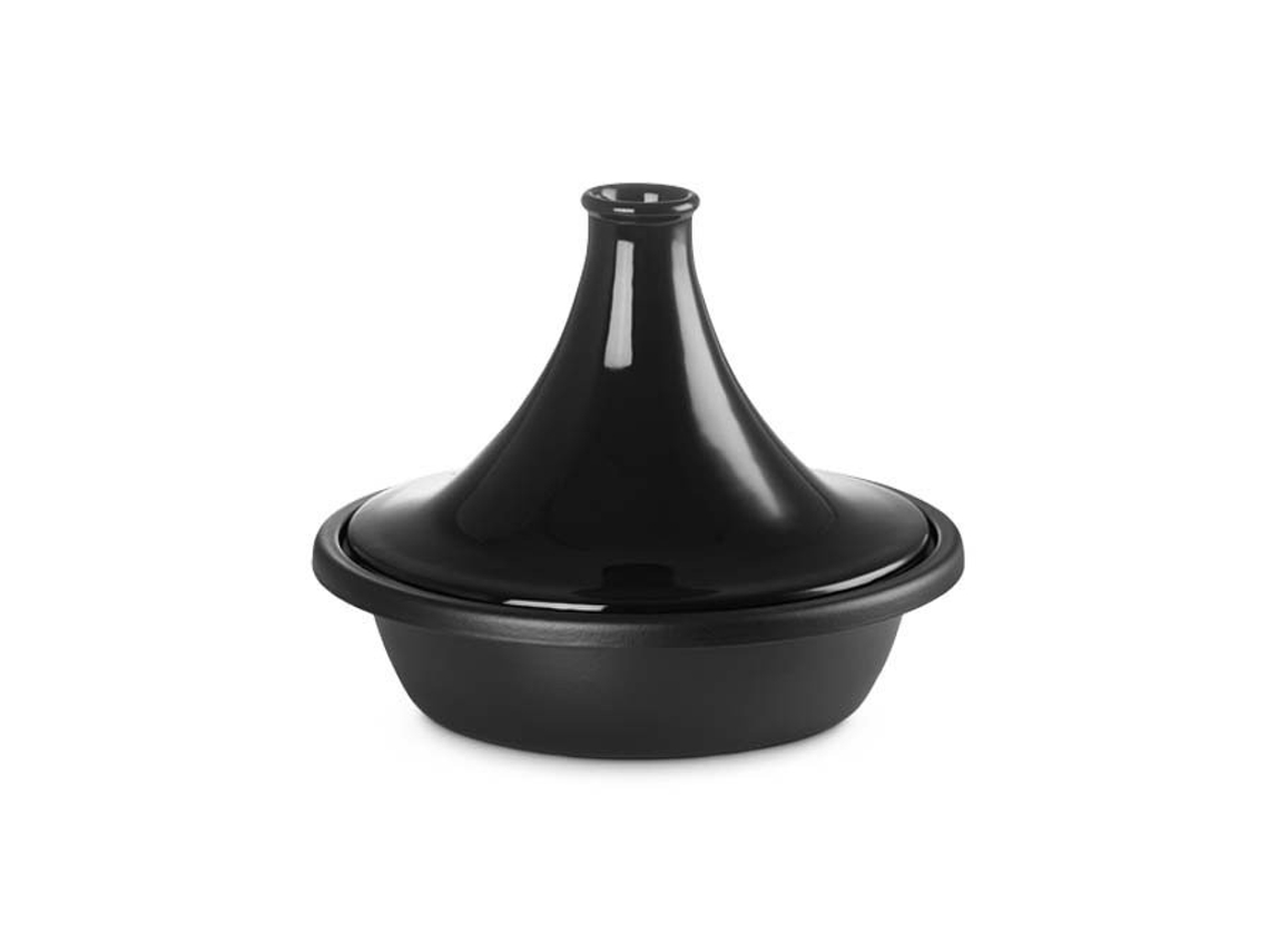 Tajine LE CREUSET Varias Colores. Color: Negro Diámetro: 31 Cm