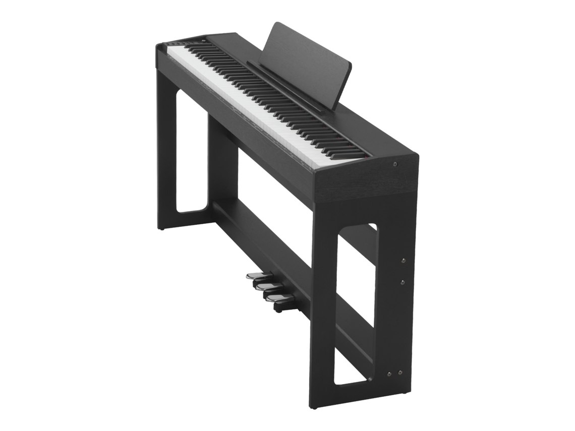Piano Digital Succebuy 88 Teclas Contrapesadas Modo De Teclado Dual Soporte Negro