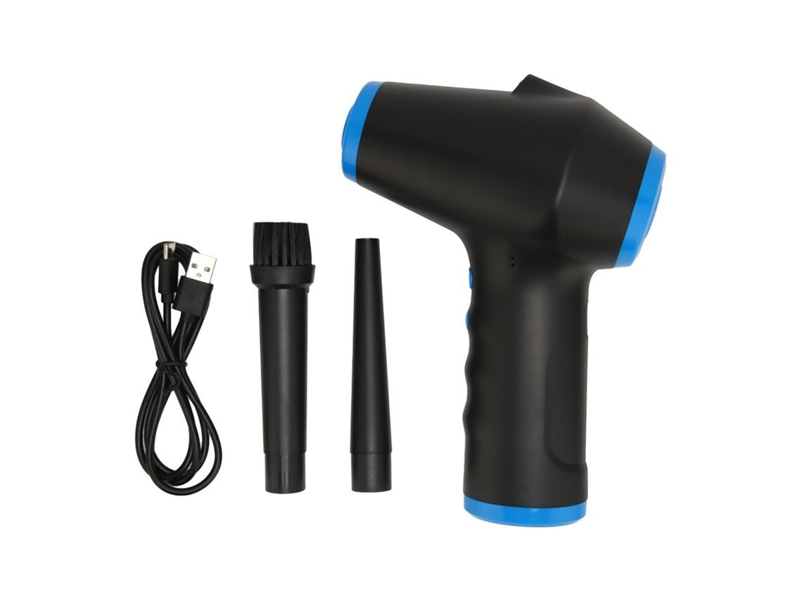 Duster De Aire Eléctrico Recargable Inalámbrico De 10000mah Para Teclado, Computadora Y Coche