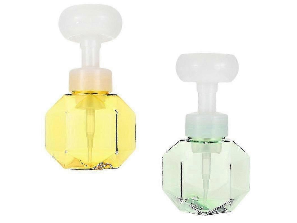 9,7 x 16,3 cm 1 dispensador de jabón y loción 2 piezas 300 ml dispensador de espuma botella vacía viaje Rosewell