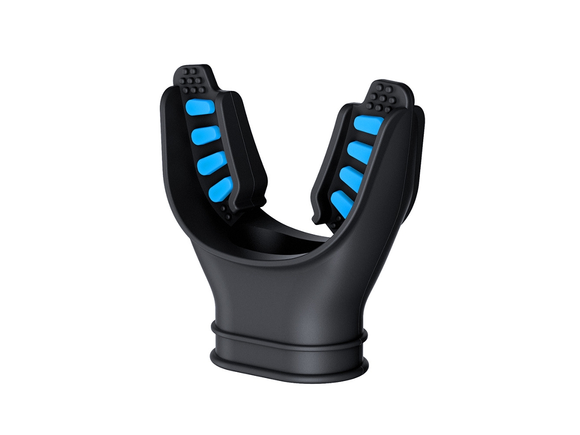 Boquilla para reguladores y tubos de snorkel – Compatible con la mayoría de los equipos de buceo y snorkel. Color azul. Hexinyigjly