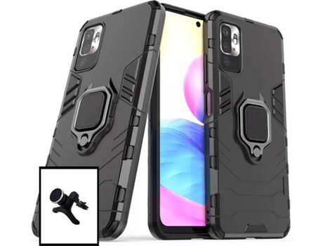 Kit Carcasa + Protector de Pantalla Xiaomi Redmi Note 10 5G PHONECARE Negro