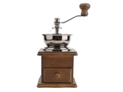 MEOIRUERY Molinillo de Café Manual con Manivela y Núcleo de Acero, Molino Retro para Granos de Café en Casa o Acampada