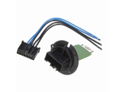 Resistencia del motor del calentador con arnés de cableado compatible con 206 307 C3 Xsara 6450jp 6445zl 6445kl