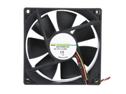 Refrigerador De Chasis 12v 0.60a 9cm Pwm Cable De 4 Hilos Medida De Velocidad Control De Temperatura Ventilador 4200rpm