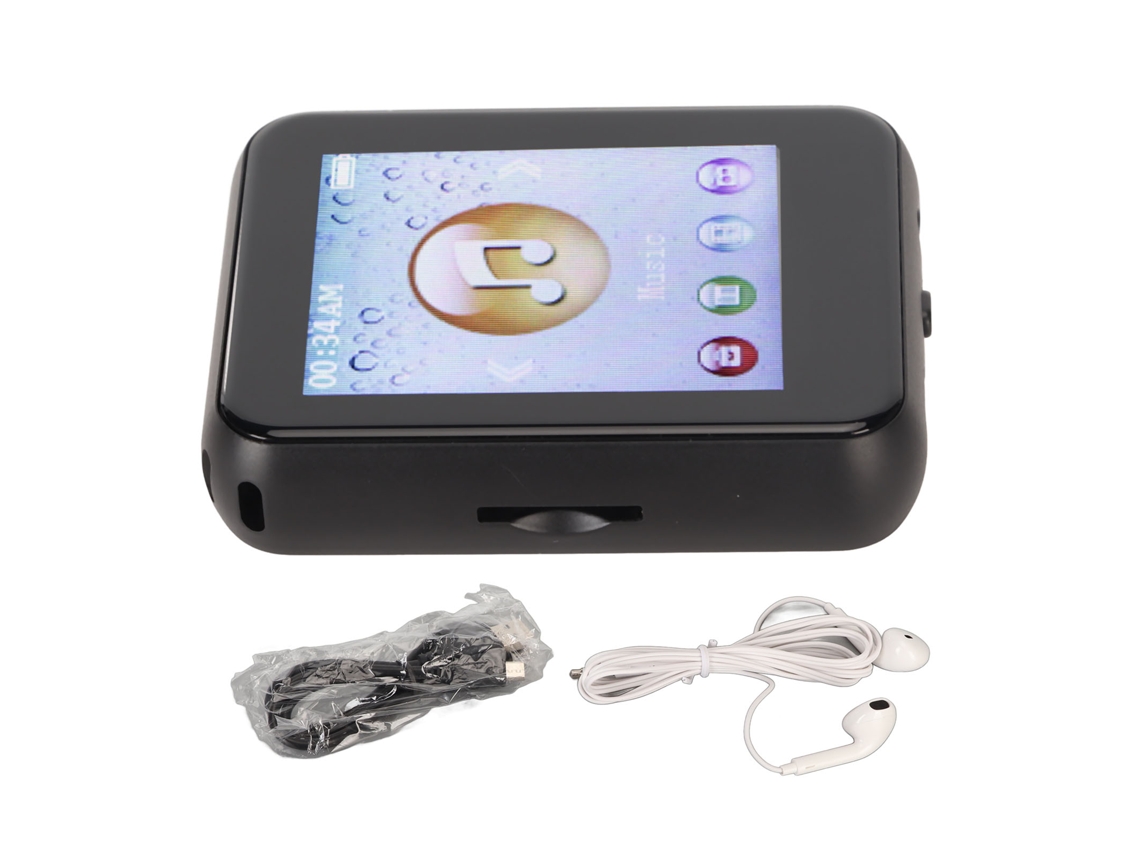 Reproductor Mp3 Bluetooth Con Pantalla Táctil De 1,8 Pulgadas, Hifi, Sin Pérdidas, Altavoz Y Grabadora De 8 Gb.