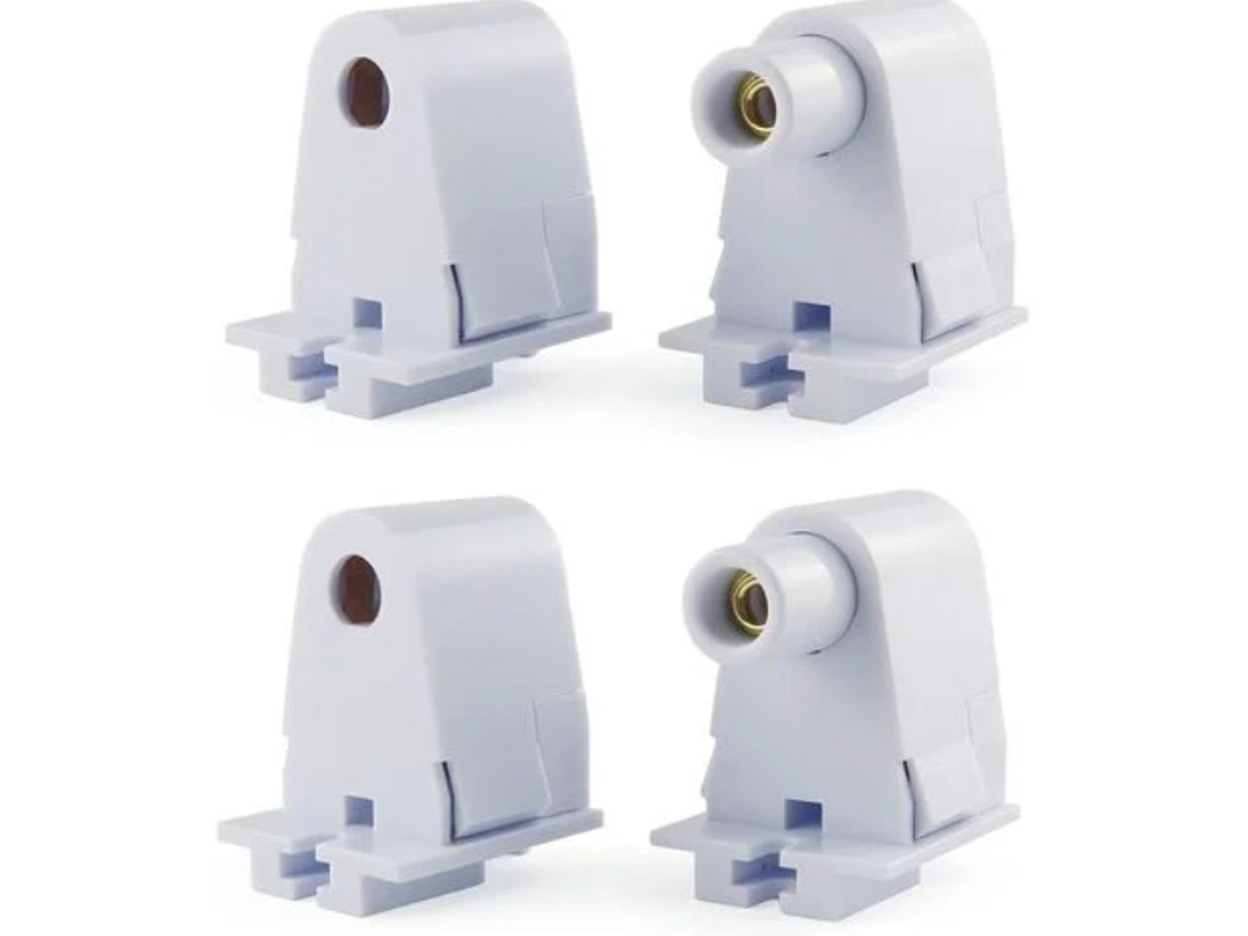 GIGIKILL Solução De Iluminação Compacta E Segura Alta Compatibilidade Com Tubos T8 Suportes De Lâmpada De Base G13 Do Tipo G13 Não Iluminados Para Facilitar