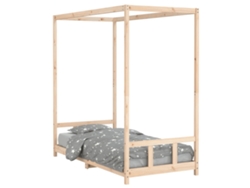 Maison Exclusive - Estructura De Cama Infantil Madera Maciza De Pino 90x190 Cm