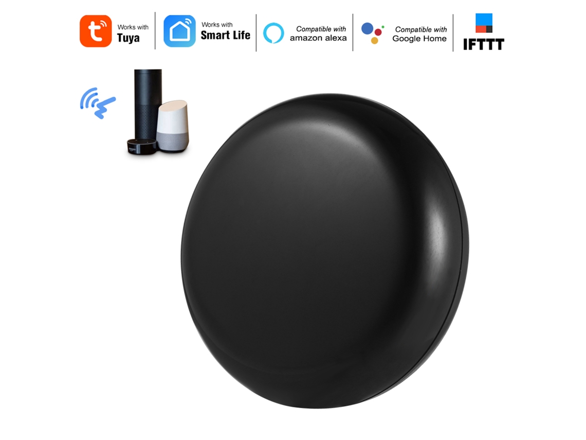Mando A Distancia Universal Wifi-ir Con Aplicación Tuya/smart Life Y Compatible Con Alexa 2.4g.