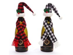 Decoración de mesa: 2 juegos de decoración de botellas para mesa de comedor RNEMITERY