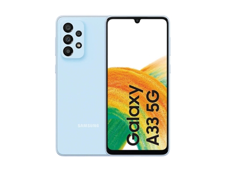 Smartphone SAMSUNG Galaxy A33 (6.4'' - 6 GB - 128 GB - Azul)