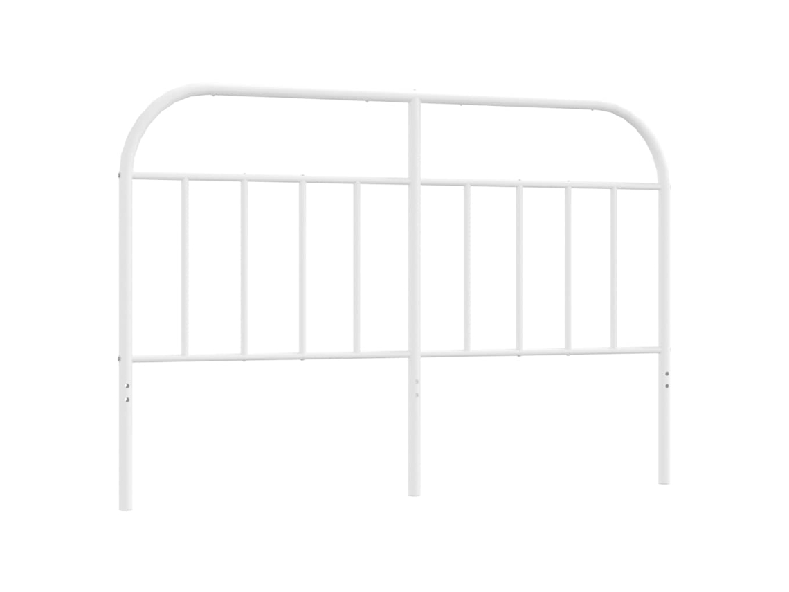 Cabecero VIDAXL Blanco Acero (135 cm)