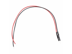 2026as-10pcs Diodo Led Cableado 12v 3mm Luz Multicolor Cable 20cm 0.06w Blanca Caliente