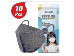 Mascarilla Protectora Infantil Ffp2, Paquete De 10 Unidades, 4 Capas, Transpirable, Individual (ruipei)