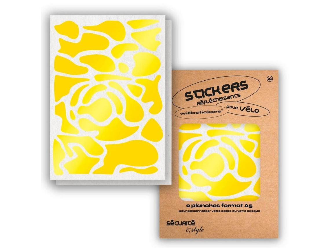 Autocolantes Refletores WILL B STICKERS Talla A5 Camuflaje