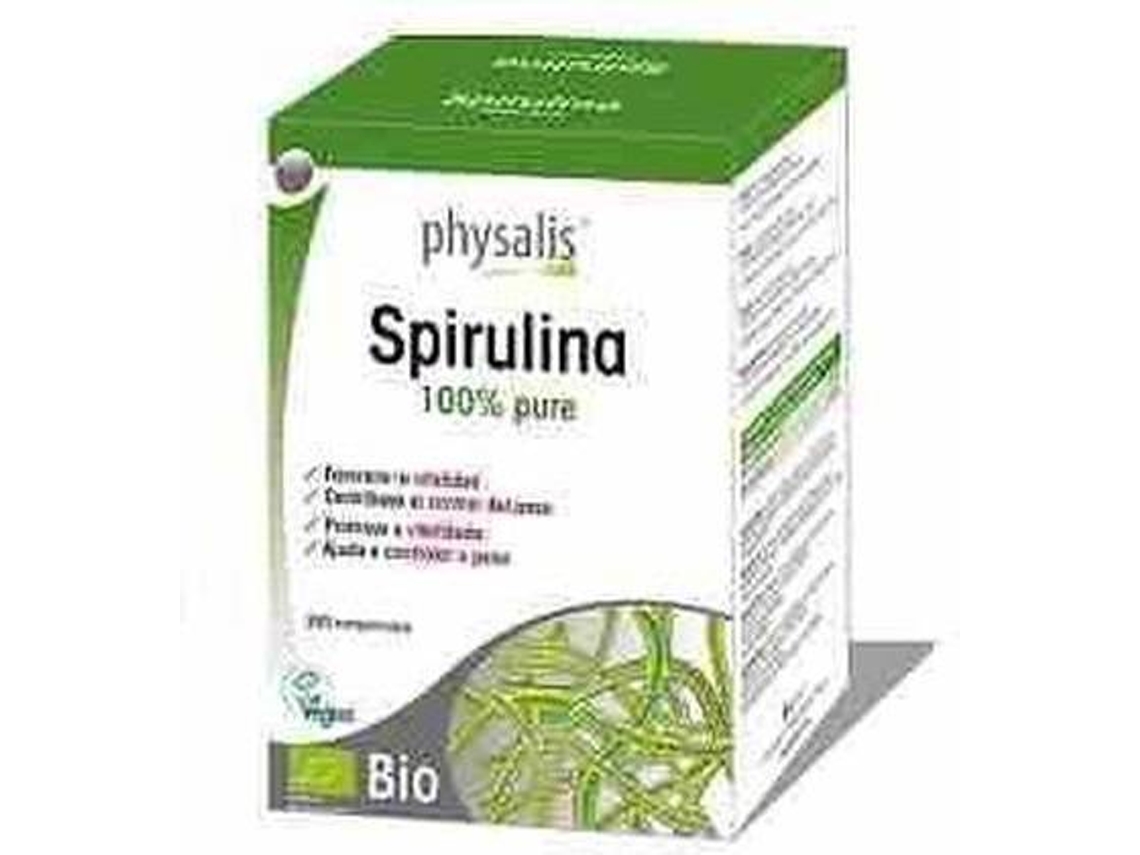 Complemento Alimentar PHYSALIS Spirulina Bio (200 comprimidos)