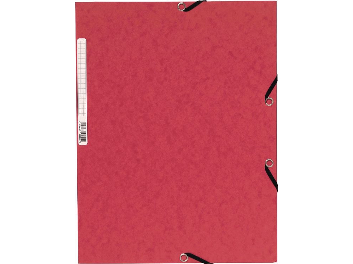 EXACOMPTA 55305E Carpeta Papel Rojo A4