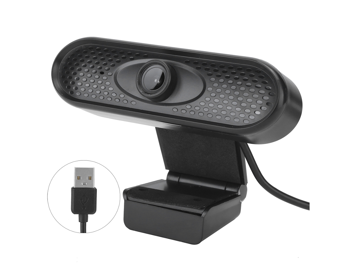 Cámara web para portátil/ordenador de sobremesa 1080p con micrófono USB inalámbrico para videollamadas YHL