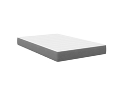 Maison Exclusive - Colchón De Cama Con Colchón Gris Claro 120 X 200 Cm Tela