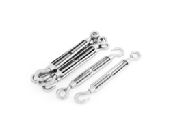 Tensor De Gancho De Ojo Ajustable De Acero Inoxidable 304 Con Rosca M8