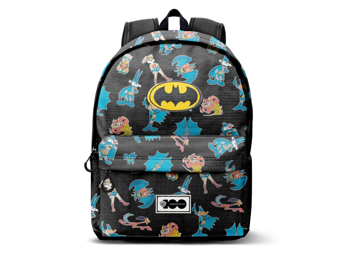 Looney Tunes Batman Tunes Mochila HS FAN 2.0, Negro