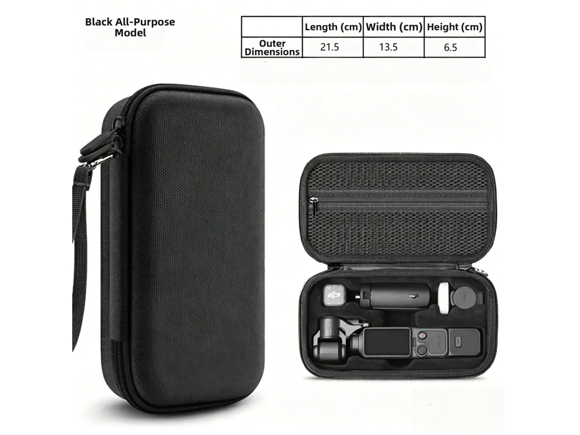 Estuche Rígido Antigolpes De Eva Para Dji Osmo Pocket4 Henten Home Negro