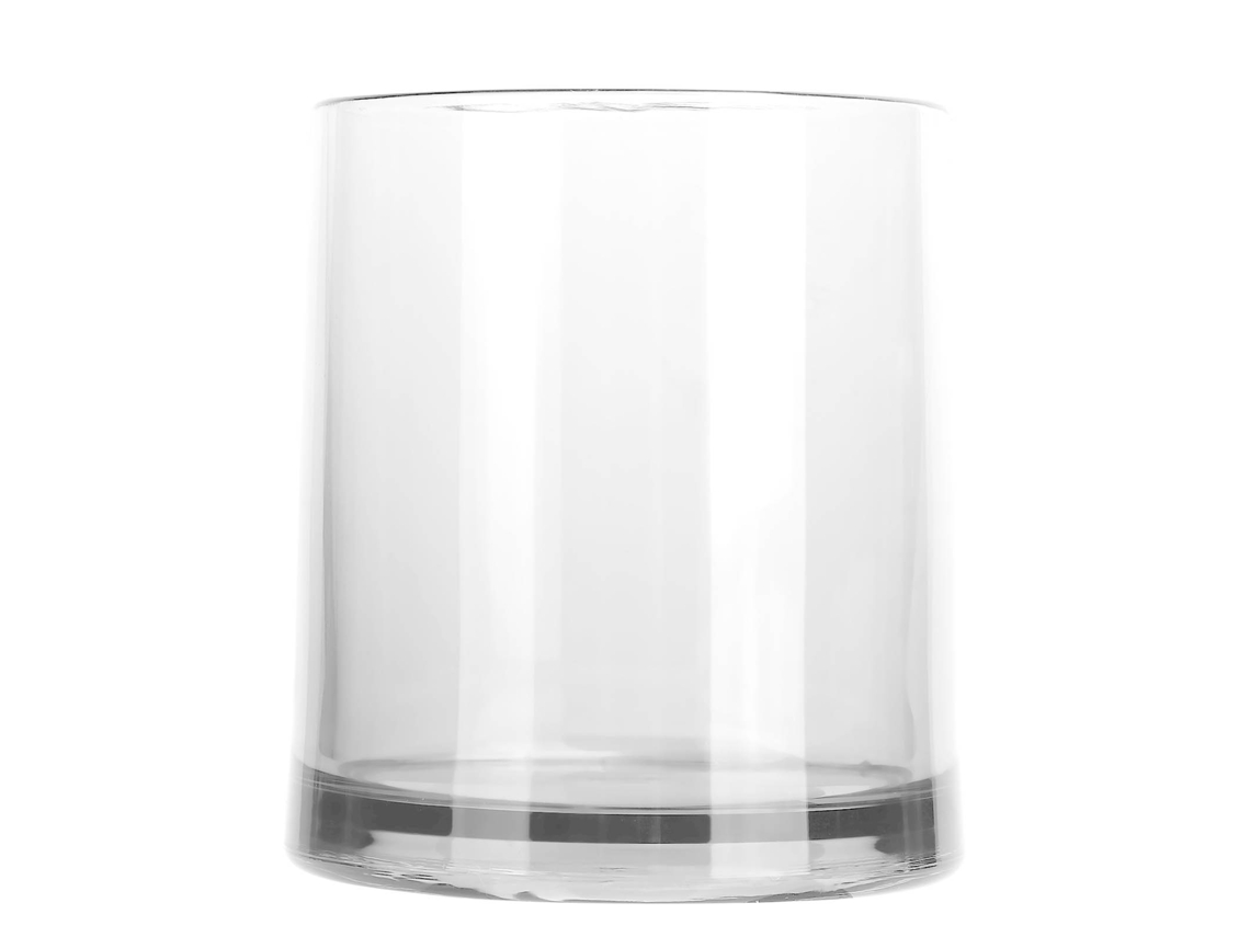 MEOIRUERY Taza Redonda Moderna de Acrílico 300ml Reutilizable para Vino, Whisky, Cóctel, Zumo o Leche