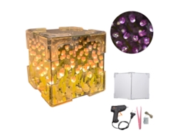 Lámpara Tulipán Diy 2 En 1 Espejo Luz Nocturna Decorativa Hecha A Mano Regalo Creativo Para Dormitorio Sala De Estar