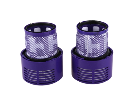Unidad de filtro lavable para aspiradora Dyson V10 Sv12 Cyclone Animal Absolute Total Clean (paquete de 2)