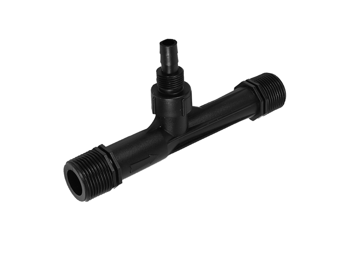 Inyector De Fertilizante Para Riego De Jardines Y Cultivos Con Tubo Venturi De Plástico De 1 Pulgada.