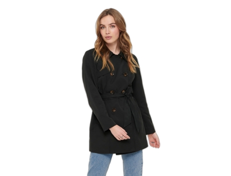 Abrigo ONLY Mujer (M - Negro)