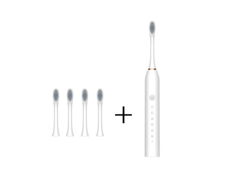 Cepillo de dientes eléctrico HHZ Ultrasonic Ipx74 Cabezales de cepillo