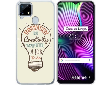 Carcasa Realme 7i / Narzo 30A TUMUNDOSMARTPHONE Creativity Multicolor