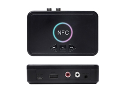 Adaptador Bluetooth, receptor de altavoz RCA de 3,5 mm, receptor de audio Bluetooth Rosewell NFC