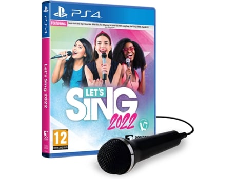 Juego PS4 Let's Sing 2022 + 1 Micrófono