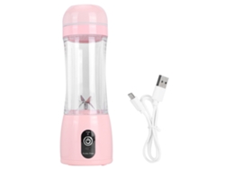 MEOIRUERY Miniespremedora Eléctrica Portátil para Hogar, Pequeña Exprimidora con USB, Extractor de Jugo Multifuncional